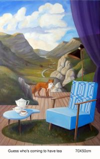 Adivina quien viene a tomar el t&eacute;