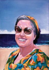 Encarna Tarde en la playa