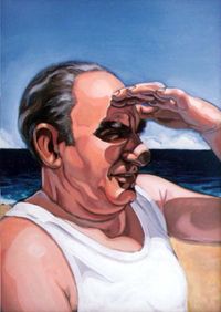 Julian Tarde en la playa